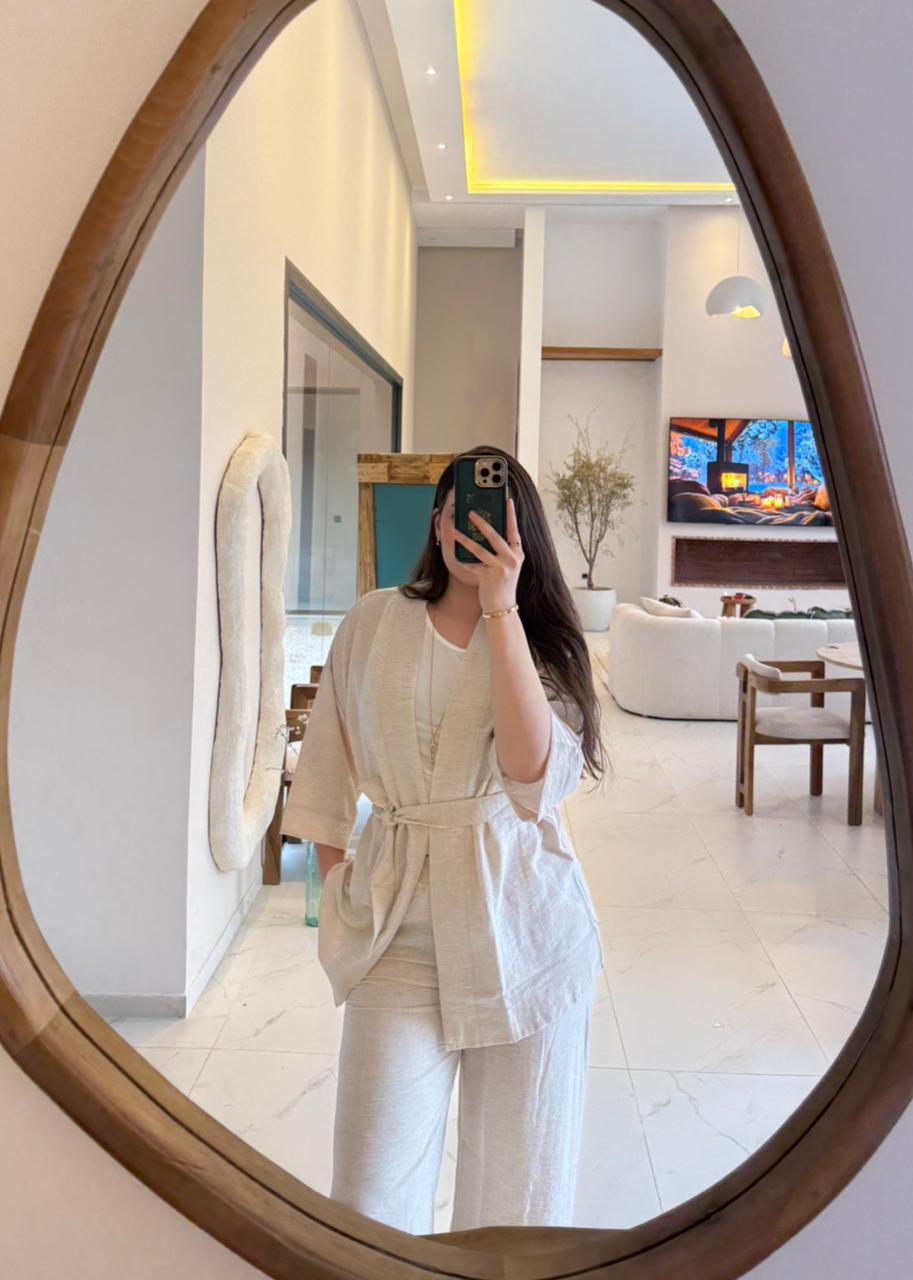 ✨ Pyjama en Lin Naturel ✨