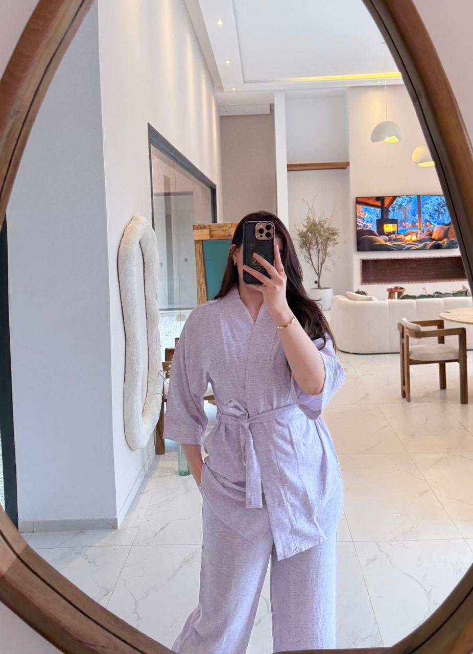 ✨ Pyjama en Lin Naturel ✨