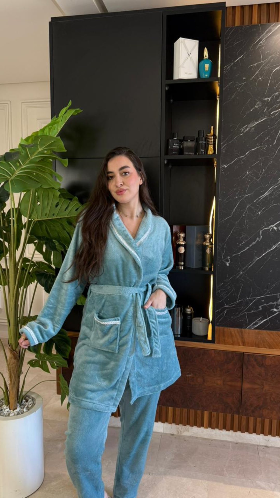 Peignoir Doux & Confortable 🌙 - Réf 21283