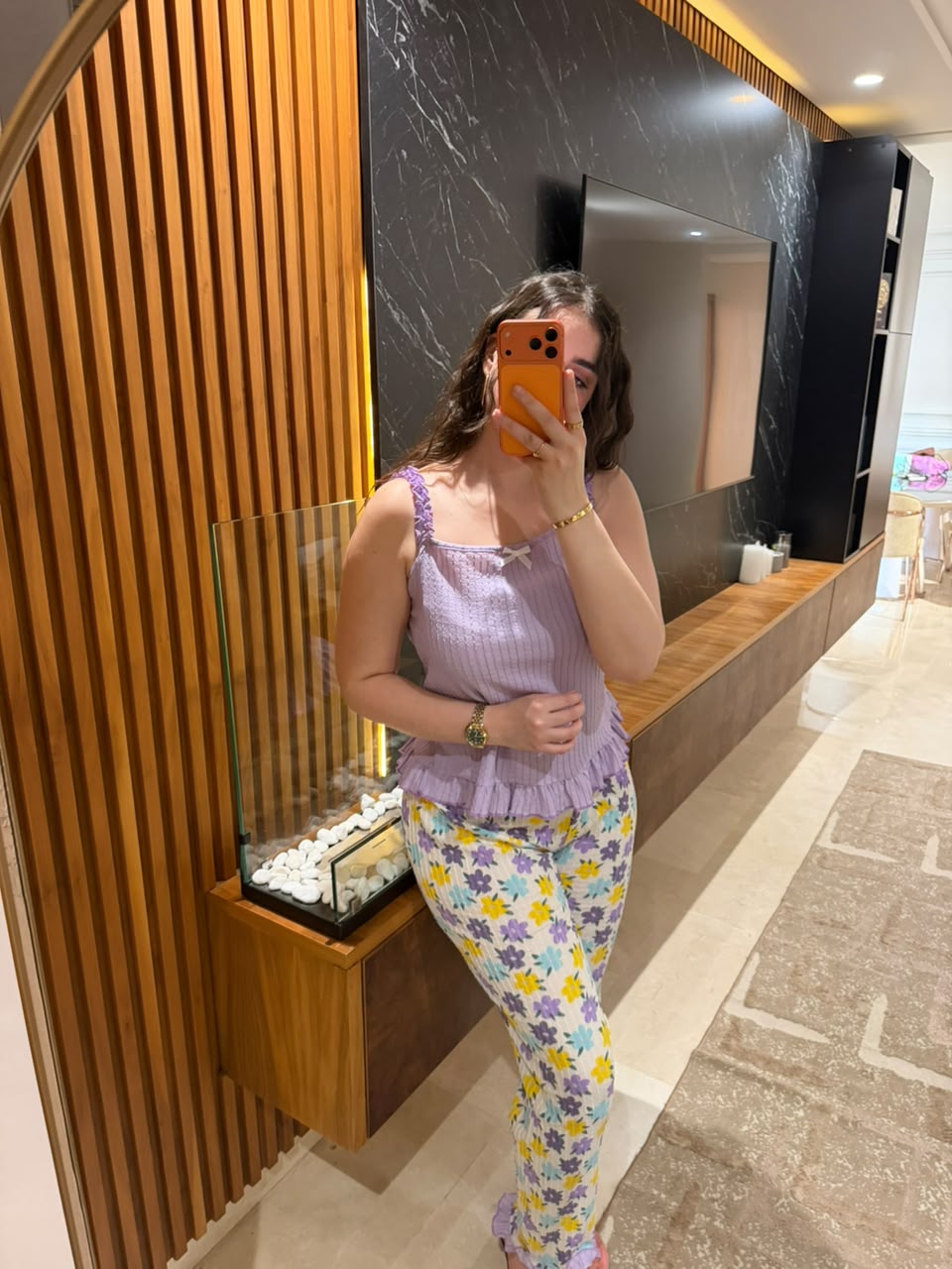 🌸 Pyjama Débardeur Flowers – Douceur, Fraîcheur et Élégance 🌙✨