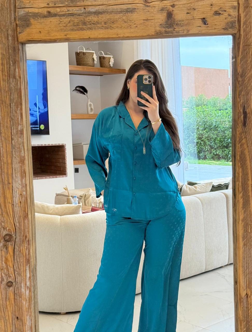 Pyjama Satin Premium Élégance & Confort Absolu