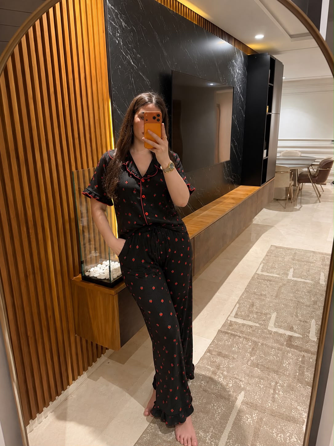 🍓 Pyjama Fraises Kawaii – Mignon, Doux & Ultra Confortable🍓