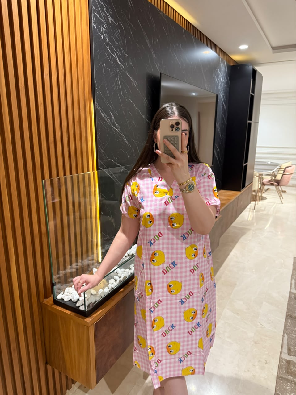 🤍➖Robe motif rayé simple et tendance🤍➖