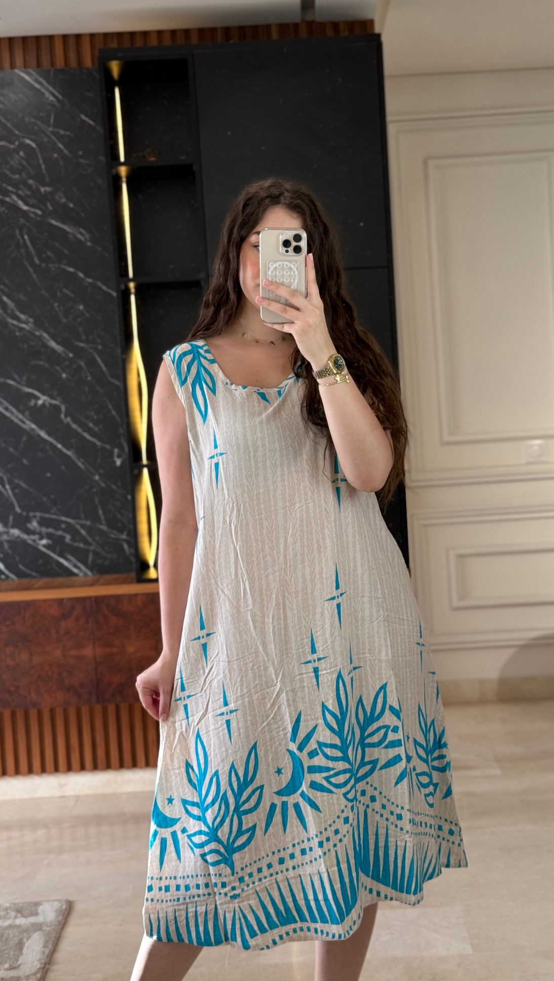 Robe d’été imprimée ☀️ – Fraîche et stylée