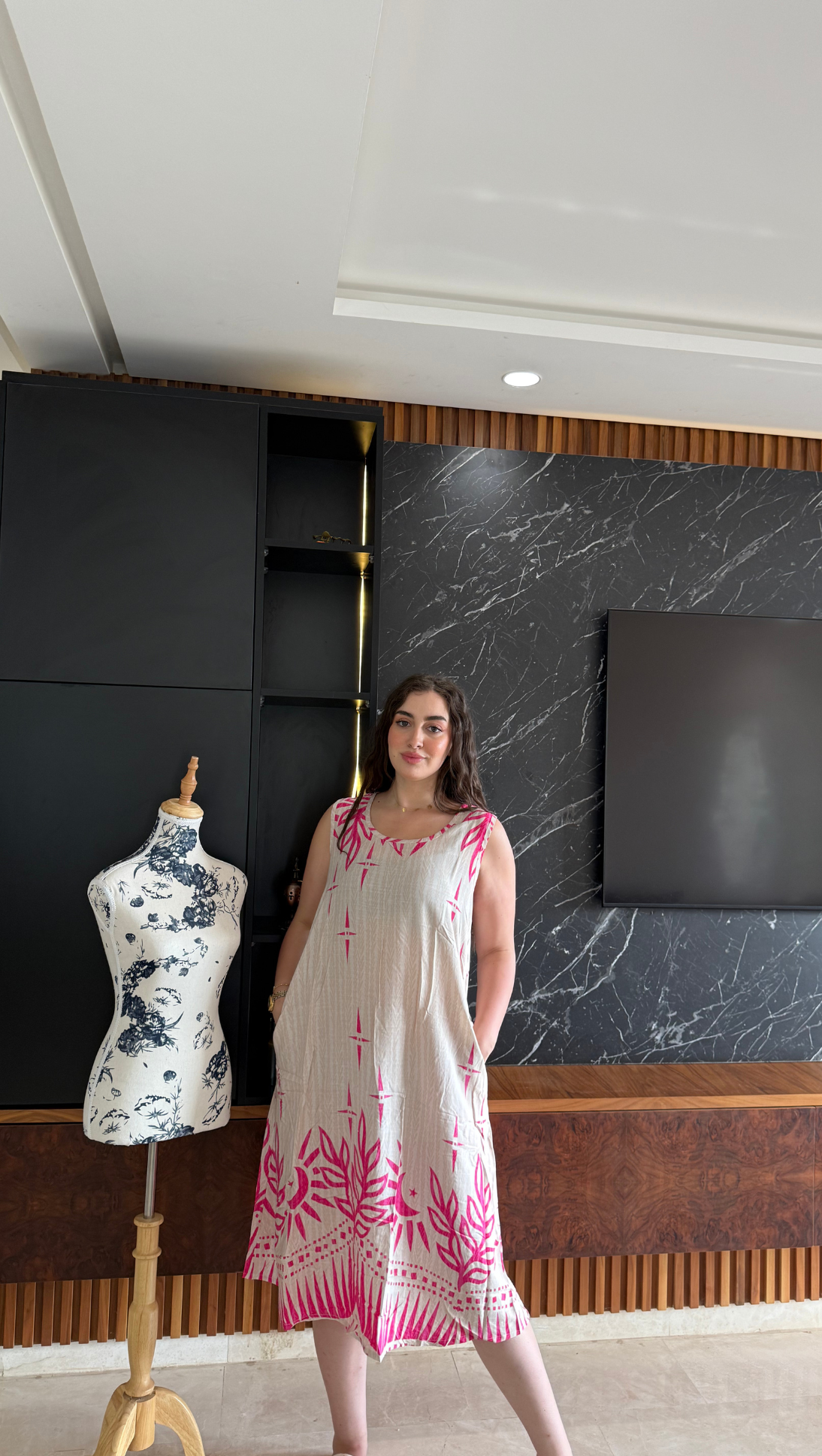 Robe d’été imprimée ☀️ – Fraîche et stylée