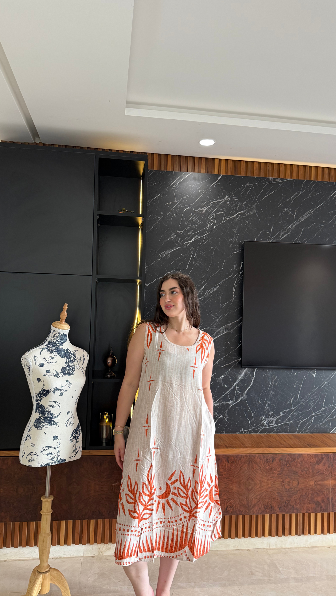 Robe d’été imprimée ☀️ – Fraîche et stylée